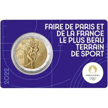 2 EURO France 2022 - Olympic Games 2024 (purple)