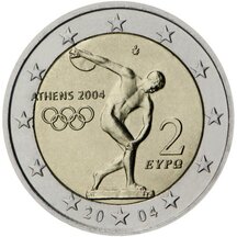2 EURO Greece 2004 - Olympic Games in Athens