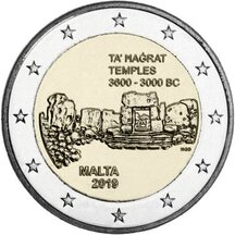 2 EURO Malta 2019 - Ta' Hagrat Temples - mark F