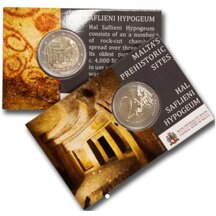 2 EURO Malta 2022 - Hal-Saflieni Temples - coincard