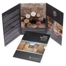 Set of Circulating Euro Coins of Malta 2021