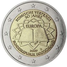 2 EURO Germany 2007 - Treaty of Rome D