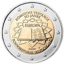 2 EURO Germany 2007 - Treaty of Rome F