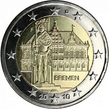 2 EURO Germany 2010 - Federal State of Bremen