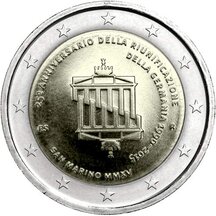 2 EURO San Marino 2015 - German Unification