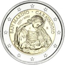 2 EURO San Marino 2021 - Caravaggio