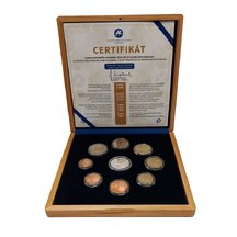 Set of Circulating EURO Coins SR 2018 - National Bank of Slovakia Proof like