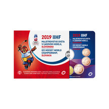 Set of Circulating EURO Coins SR 2019 - IIHF Ice Hockey World Championship