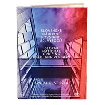 Set of circulating EURO coins of the Slovak Republic 2024 - Slovak National Uprising - Proof