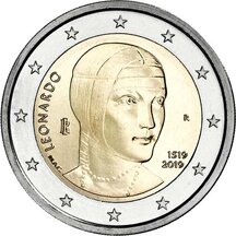2 EURO Italy 2019 - Leonardo da Vinci