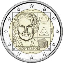 2 EURO Italy 2020 - Maria Montessori