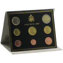 Official Vatican Euro Coin Set 2005