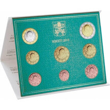 Official Vatican Euro Coin Set 2013