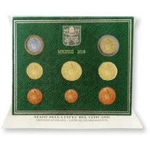Official Vatican Euro Coin Set 2018
