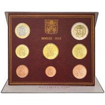 Official Vatican Euro Coin Set 2021