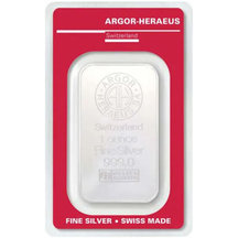 Silver Bar Argor-Heraeus 1 Ounce