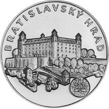 Medal Slovakia - Bratislava Castle