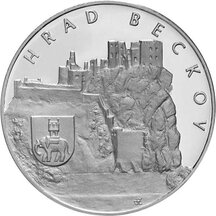 Medal Slovakia - Beckov Castle