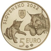 5 EURO Slovakia 2022 - Eurasian Lynx