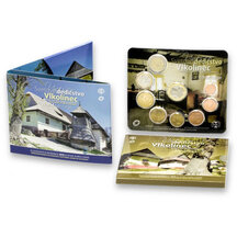 Set of Circulating EURO Coins of the Slovak Republic 2015 - UNESCO: Vlkolínec