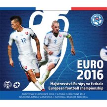 Set of Circulating EURO Coins SR 2016 - EURO