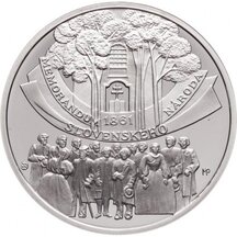 10 EURO Slovakia 2011 - Memorandum of the Slovak Nation