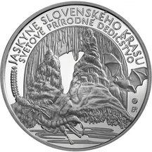 10 EURO Slovakia 2017 - Caves of the Slovak Karst