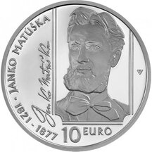 10 EURO Slovakia 2021 - Janko Matúška