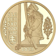 100 EURO Slovakia 2021 - Fujara