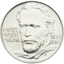 100 Kčs Czechoslovakia 1986 - Karel Hynek Mácha