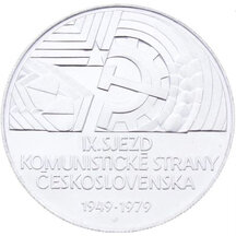 50 Kčs Czechoslovakia 1979 - IX. Congress of the Communist Party of Czechoslovakia