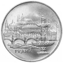 50 Kčs Czechoslovakia 1986 - Prague