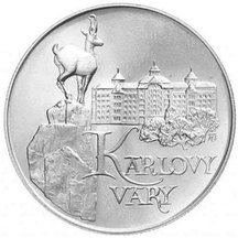 50 Kčs Czechoslovakia 1991 - Karlovy Vary