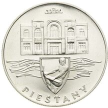 50 Kčs Czechoslovakia 1991 - Piešťany