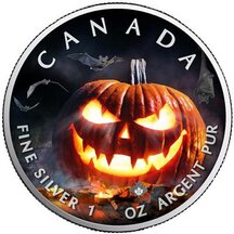 5 Dollars Canada 2022 - Eerie Pumpkin