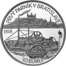 10 EURO Slovakia 2018 - Steamboat