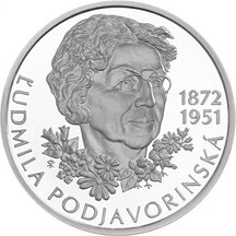 10 EURO Slovakia 2022 - Ľudmila Podjavorinská