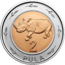 2 Pula Botswana 2013