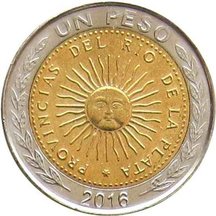 1 Peso Argentina 2016