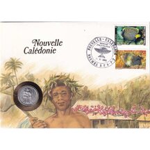 Numismatic Envelope New Caledonia 1988