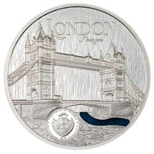 20 Dollar Palau 2023 - Tiffany Art Metropolis - LONDON