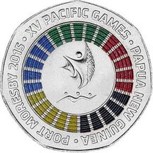 50 TOEA Papua New Guinea 2015 - XV Pacific Games
