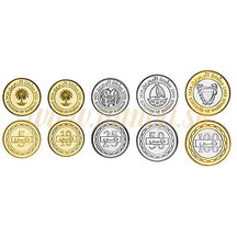 Set of coins Bahrain 2002-2010