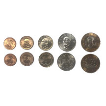 Set of Coins China 2001