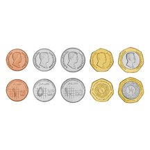 Set of coins Jordan 2012 - 2015