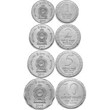 Sri Lanka Coin Set 2017