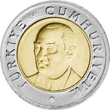 1 New Lira Turkey 2005-2008