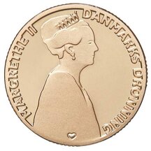 20 Kroner Denmark 2022 - 50th Anniversary on the Throne