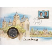 Numismatic Envelope Luxembourg 1984