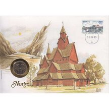 Numismatic Envelope Norway 1993